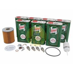Land Rover Series 2A & 3 2.25 Petrol Filter Service Kit with Oil